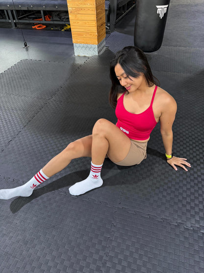 GSG Racerback Sports Bra – Red