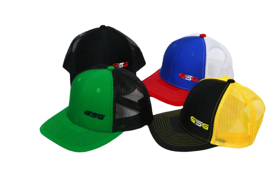 GSG Trucker Cap Black and Red