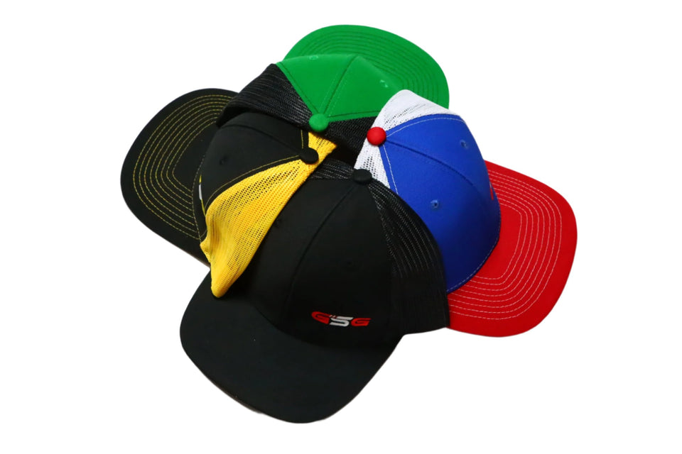 GSG Trucker Cap Black and Red