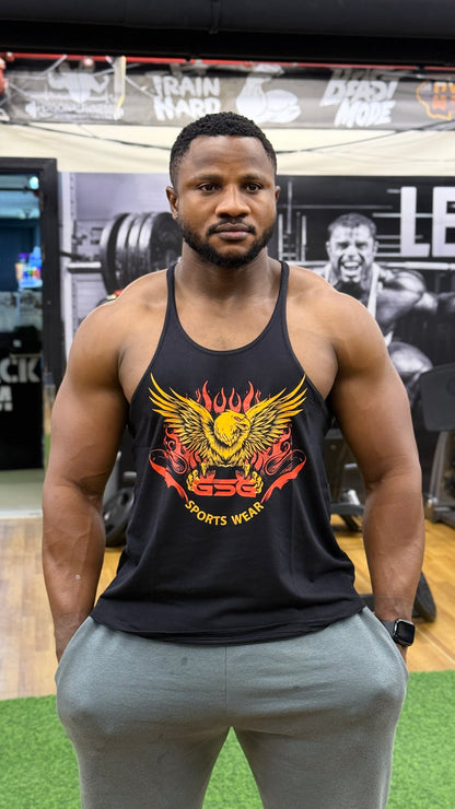 Stringer Gym Singlets – Muscle Fit, Breathable & Stylish
