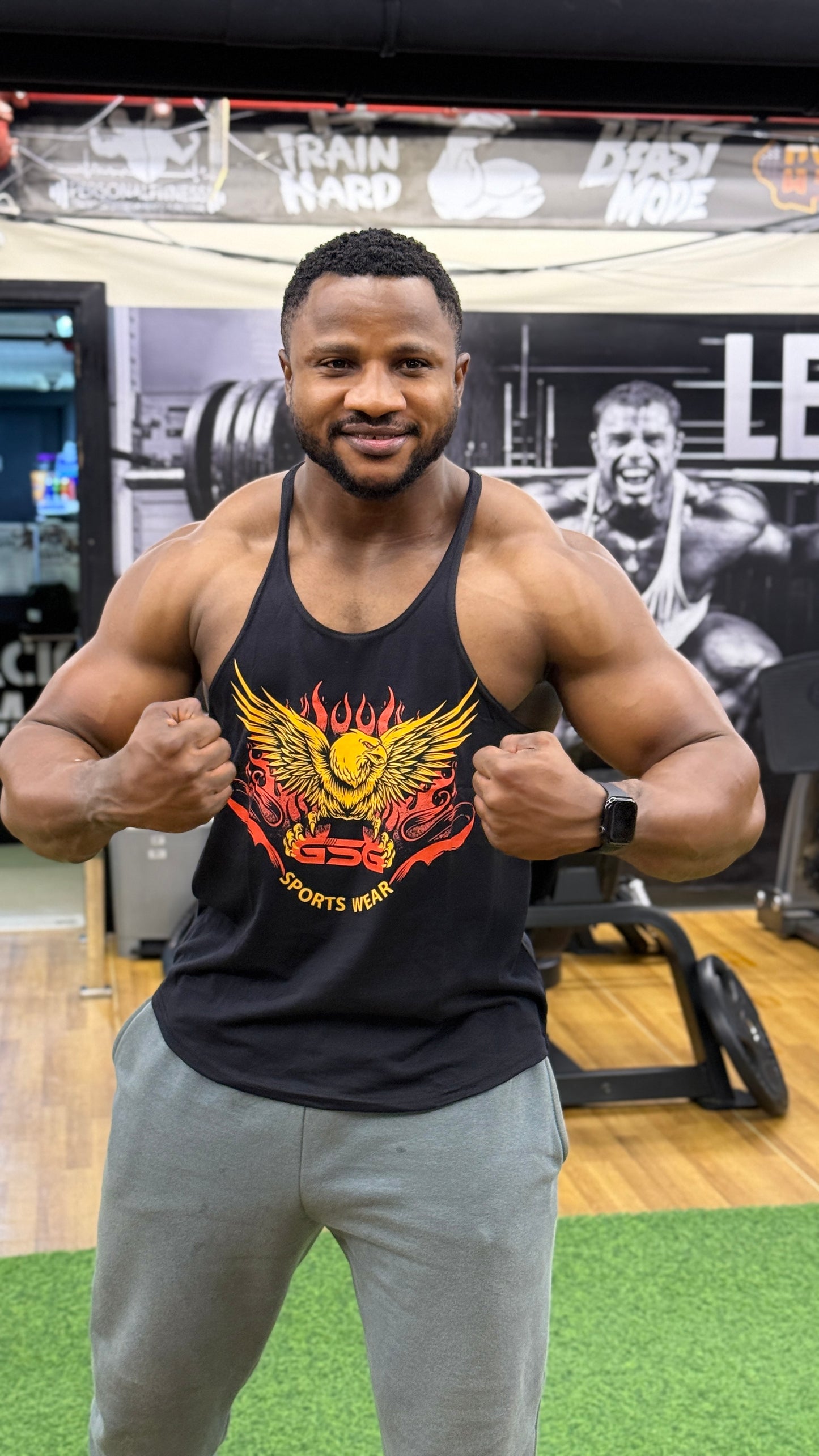 Stringer Gym Singlets – Muscle Fit, Breathable & Stylish