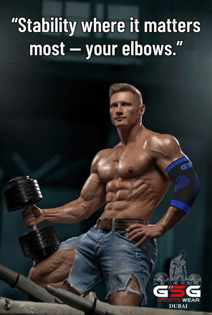 Compression Elbow Sleeve for Weightlifting & Joint Support – GSG