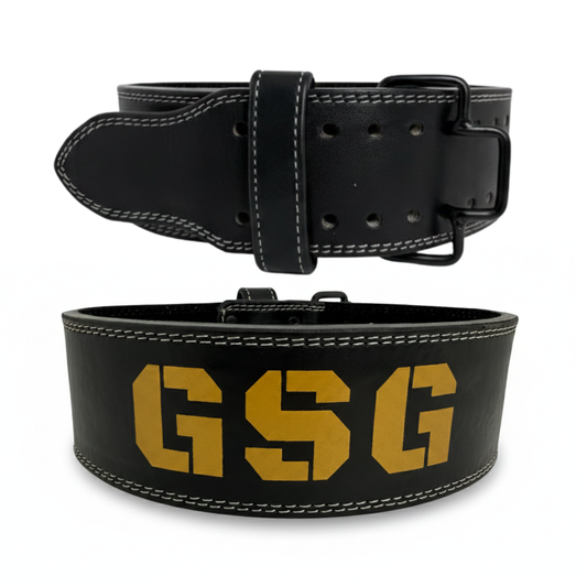 GSG Powerlifting Belt with Auto Lock