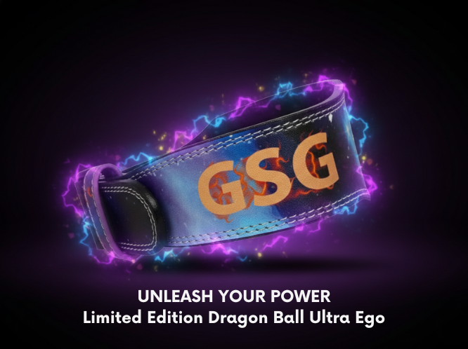 Anime Powerlifting Belt-Dragon Ball Ultra Ego (Buckle)