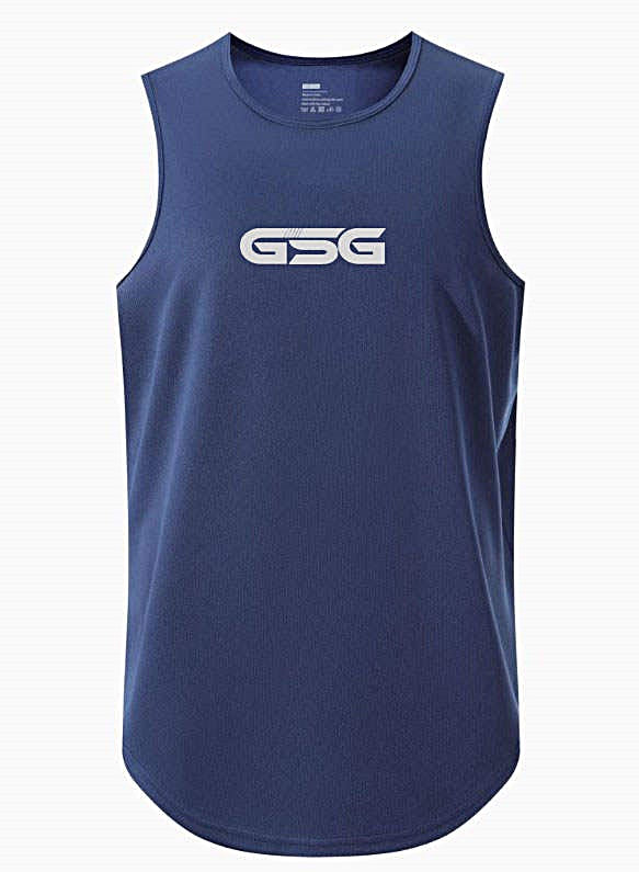 Sando's Dry-Fit Sleeveless Shirt – NAVY BLUE