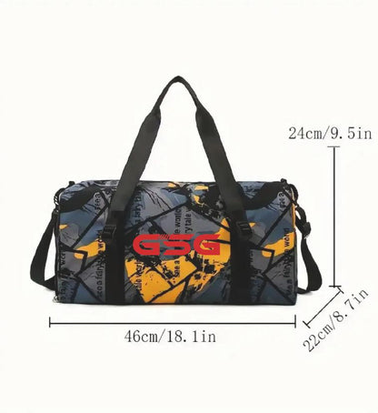 GSG Sports Wear Bundle Pack – Gym Bag, Lifting Belt & Power Straps