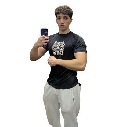 Gym T-Shirt –BLACK | Dry Fit Sportswear for Men