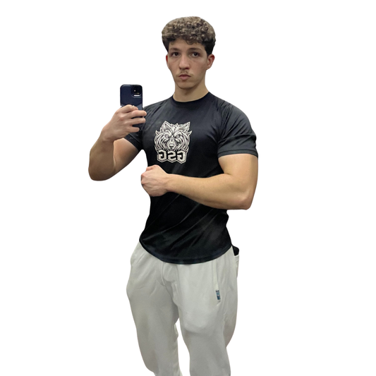 Gym T-Shirt –BLACK | Dry Fit Sportswear for Men