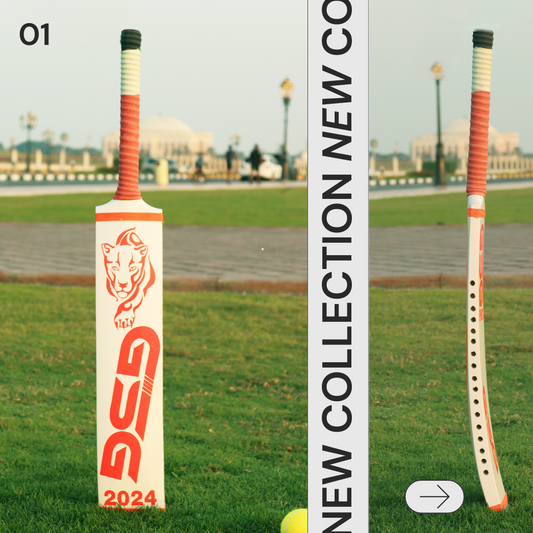 GSG Cricket Bat for Tape Ball REAL TIGER