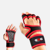 Fitness Workout Gloves - Black & Red gsgplanet